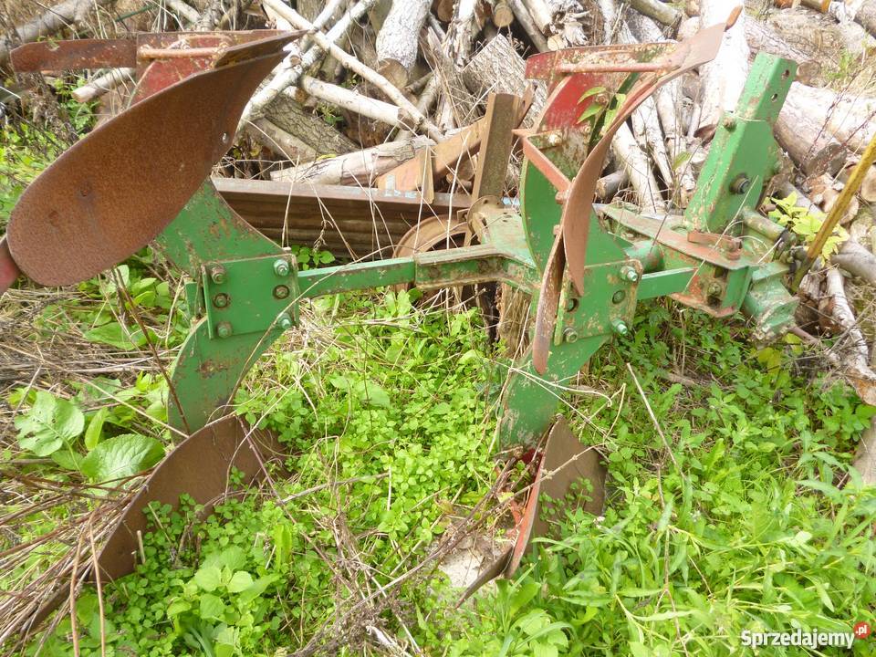 pług obrotowy 2 skibowy