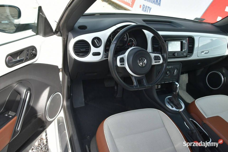 Volkswagen Beetle 18TSi 180 DSG 2015r Skóra NAVi Kampinos