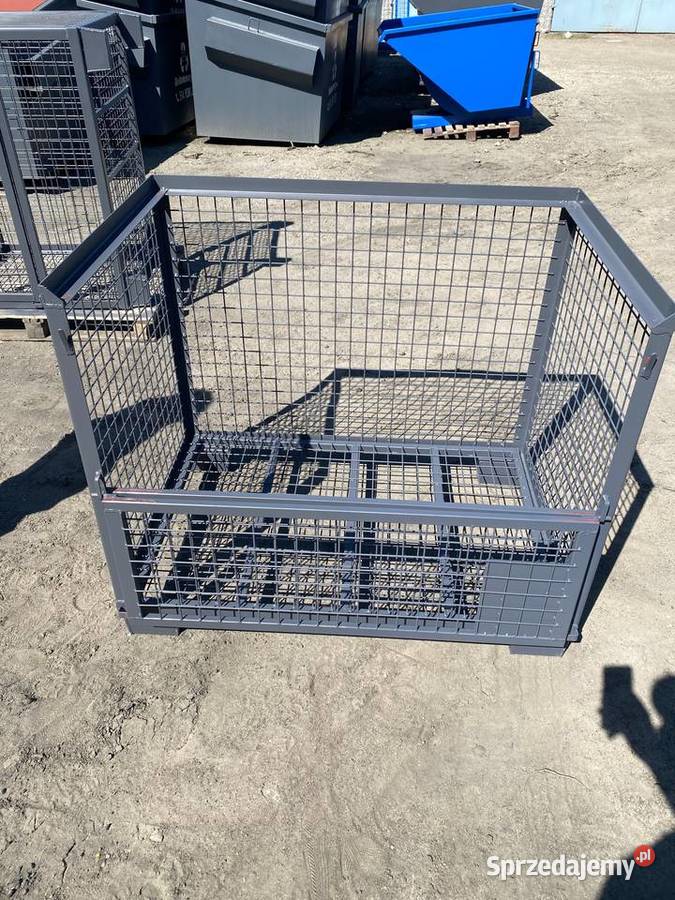 Gitterbox kosz siatkowy skrzyniopaleta Niedrzew Pierwszy sprzedam