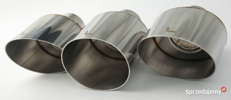 Końcówka wydechu tłumika owalna owal stal Hecznarowice