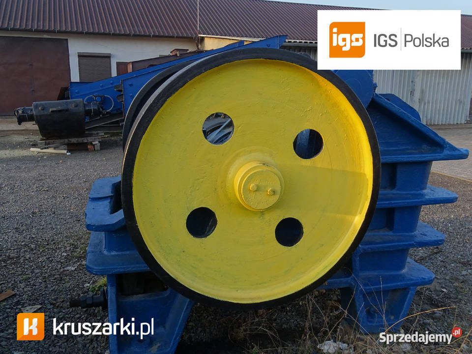 Kruszarka Szczękowa MAKRUM 4015R UŻYWANA Stan