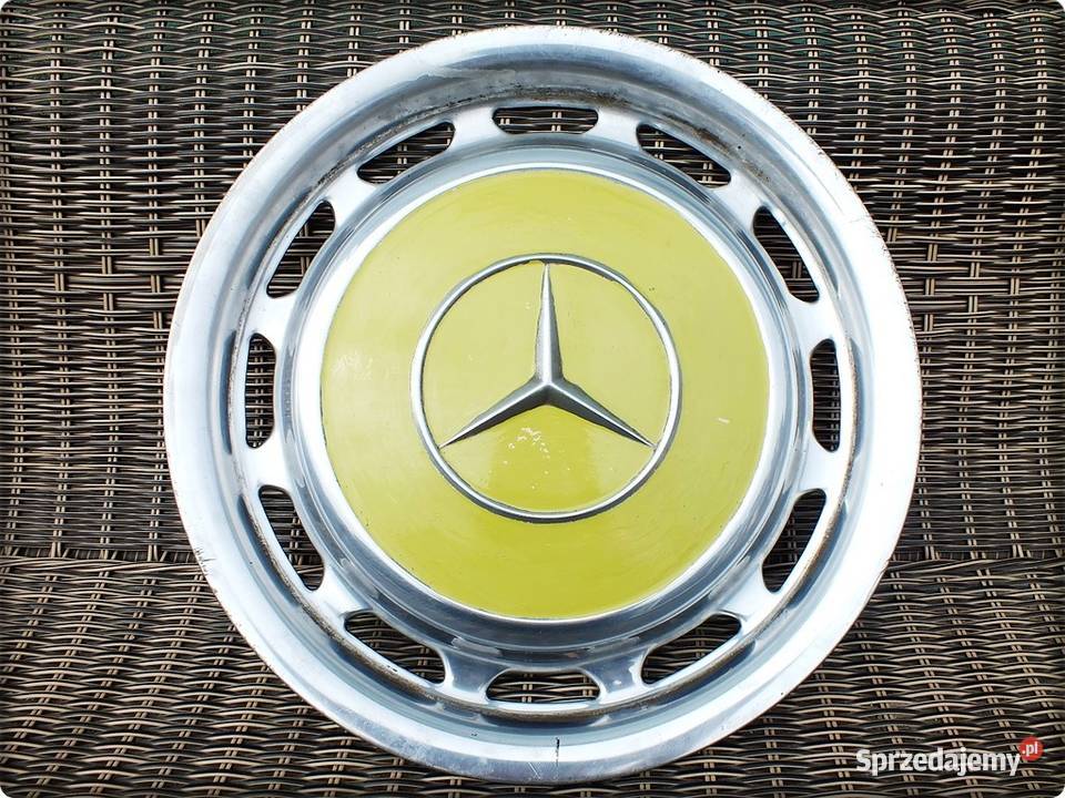 MERCEDES Oryginalny Kołpak kolor Żółty Beczka sprzedam
