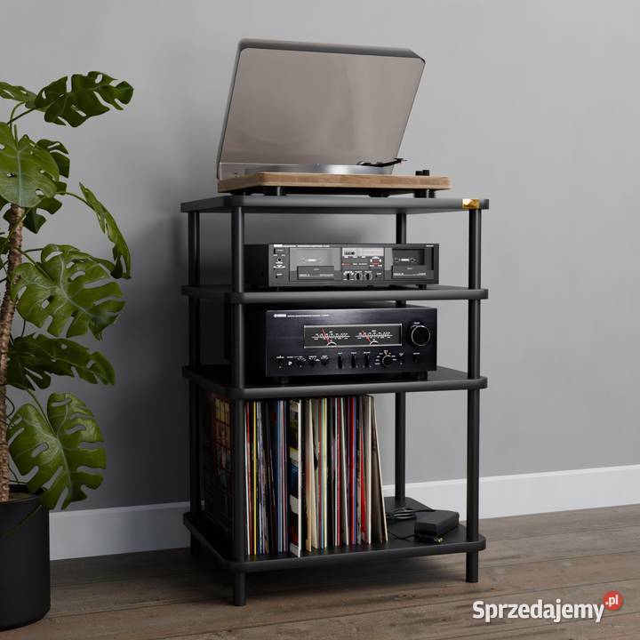 Stolik audio regał loft design hifi pod gramofon Ogrodniczki