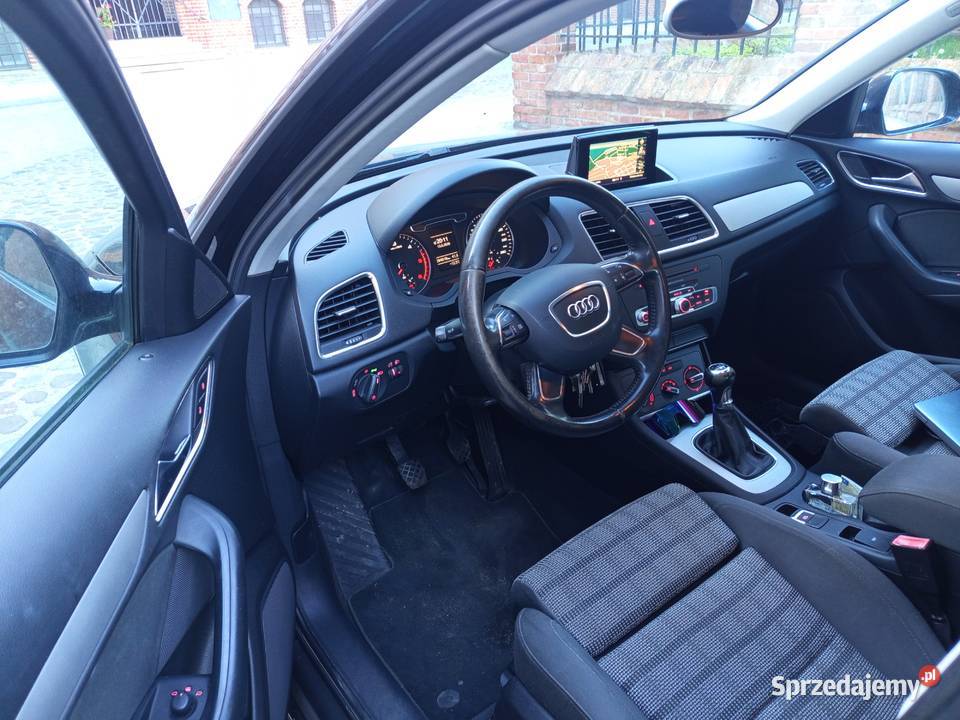 Audi Q3 20 TDI 2012 z Niemiecserwisnavi sprawna Chełmno