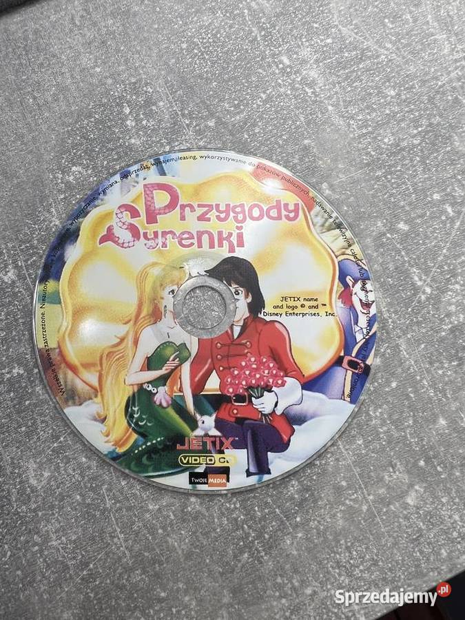 Płyta dzieci Przygody Syrenki Jetix Jasło sprzedam