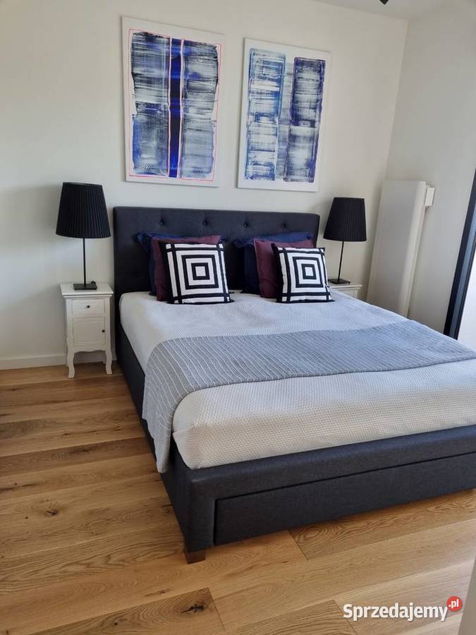 Łóżko tapicerowane ze stelarzem 160x200 50cm Warszawa