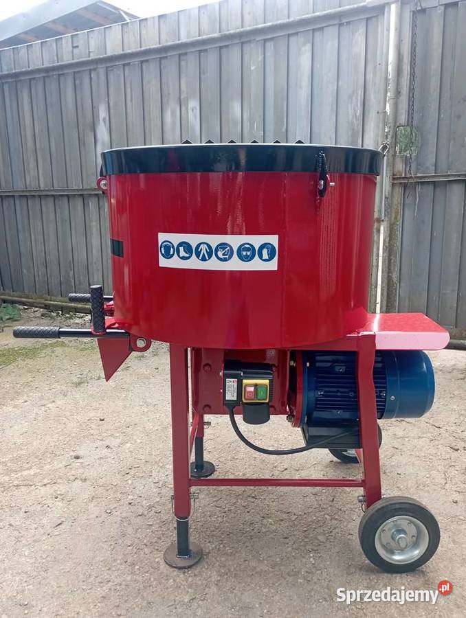 Betoniarka Elektryczna 200 l Mieszalnik Tilmet