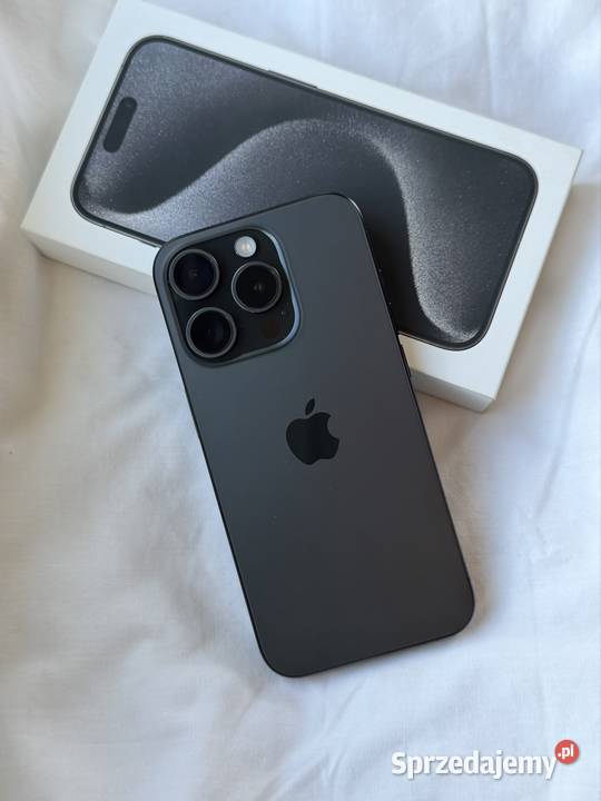 iPhone 15 Pro 128 GB black titanium bateria 88 Biała Podlaska