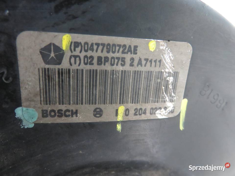 SERWO CHRYSLER 300M LR 27 V6 24V EER 04779072AE Pompy hamulcowe