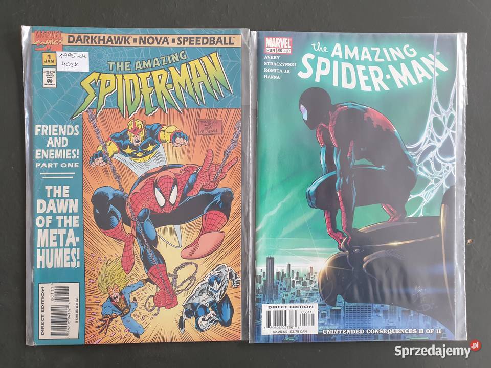 The Amazing SpiderMan 13 oryginalnych komiksów Gdynia