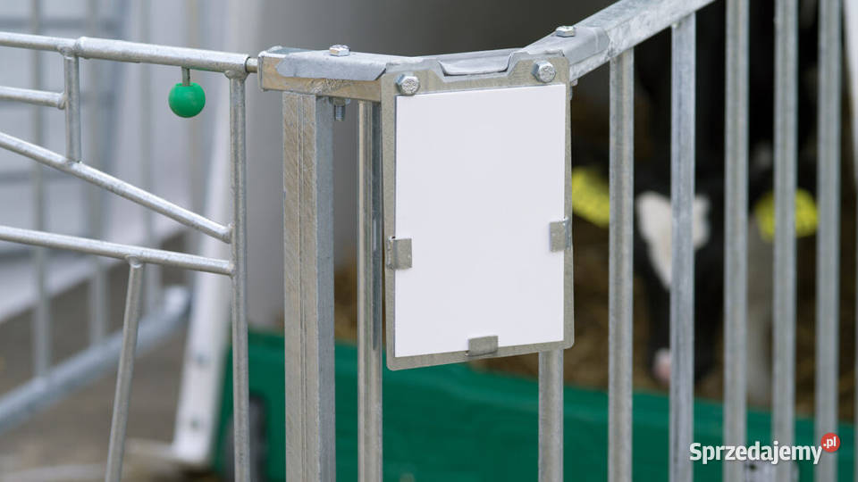 Tabliczka informacyjna z uchwytem do wygrodzeń Hodowla bydła Opole