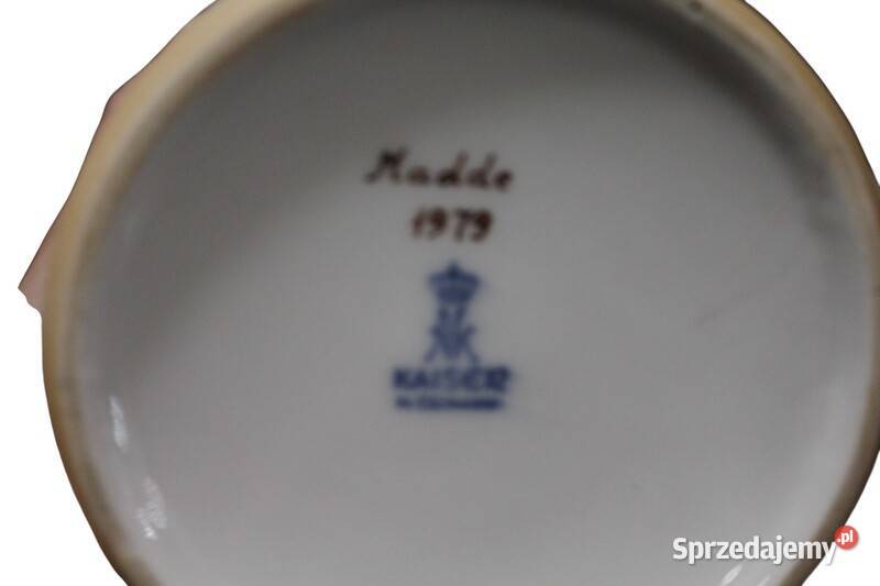 Lampka porcelanowa Kaiser W Germany 1979 Szczecin