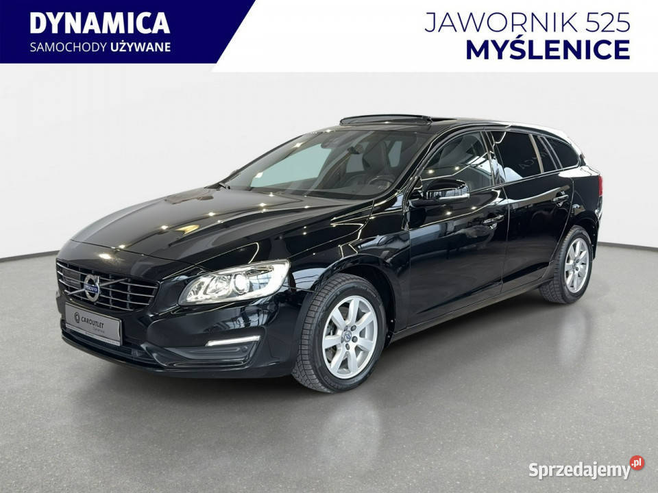Volvo V60 20d 190 automat 2017 r HAK serwisowane czujnik parkowania Myślenice sprzedam