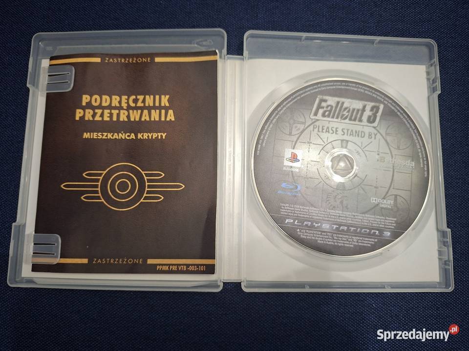 Gra Fallout 3 Podręcznik Przetrwania Mieszkańca Gry na konsole sprzedam