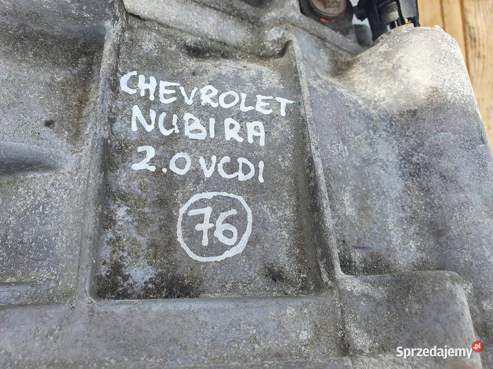 Chevrolet Nubira 20 VCDI SKRZYNIA BIEGÓW Rudka