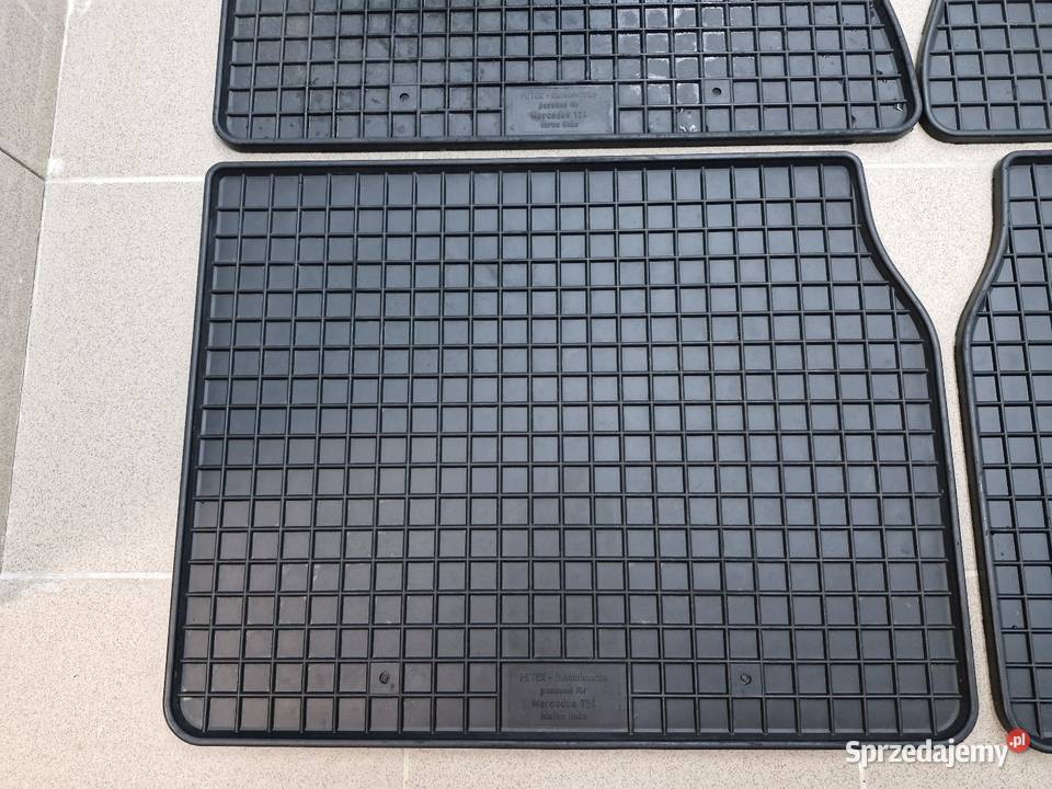 Mercedes 124 Dywaniki gumowe Petex Gdańsk