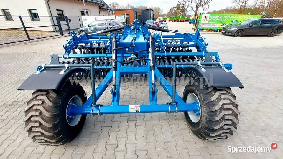 Brona talerzowa Agregat 4m zawieszana ciągana Agregaty Rolnictwo Lubawa
