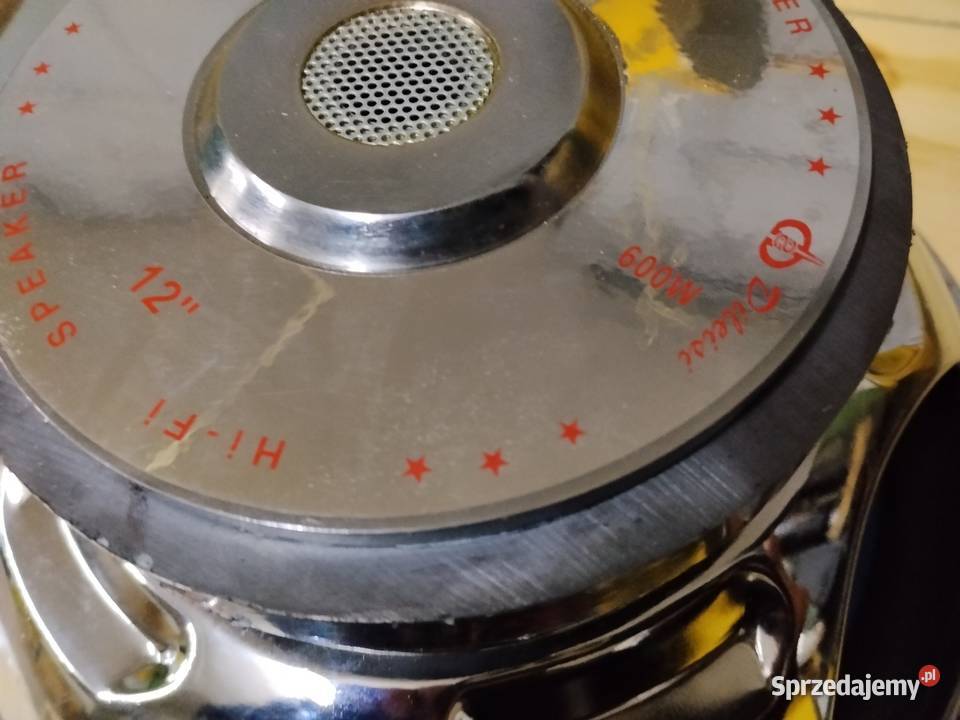 Głośnik niskotonowy Dibeisi 600 waat Uszkodzony dolnośląskie sprzedam