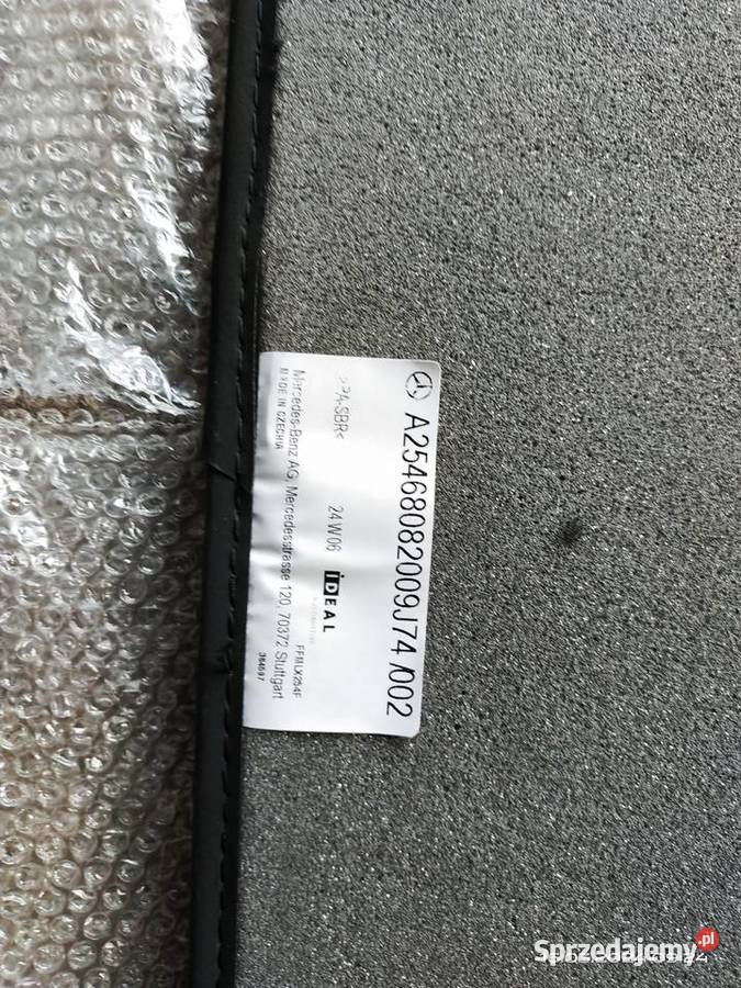 Dywaniki welurowe Mercedes glc Krusznik