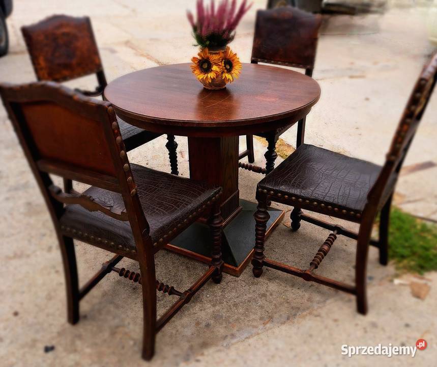 Stół z krzesłami Poznań