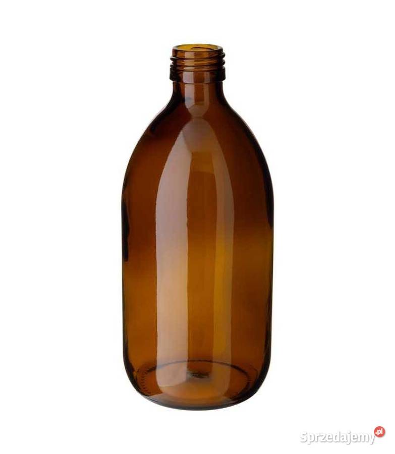 Butelka szklana brązowa 500ml Pozostałe
