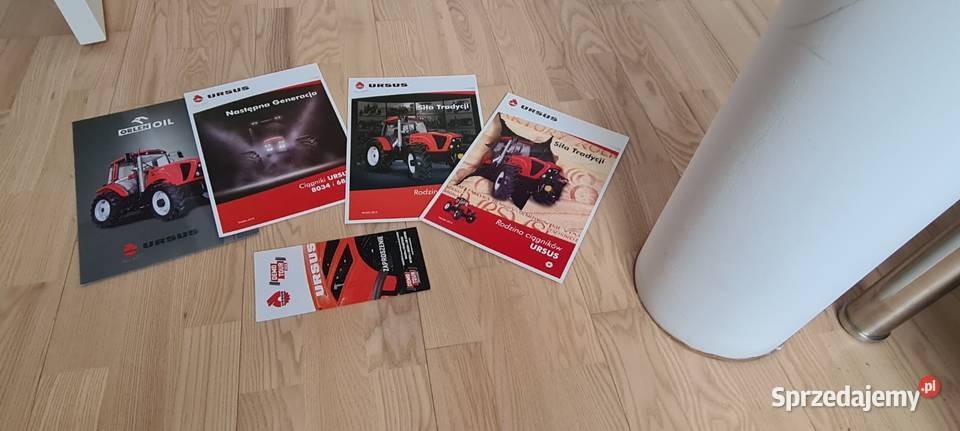 Prospekt informacyjny Ursus C330 1224 1624 934 Warszawa sprzedam