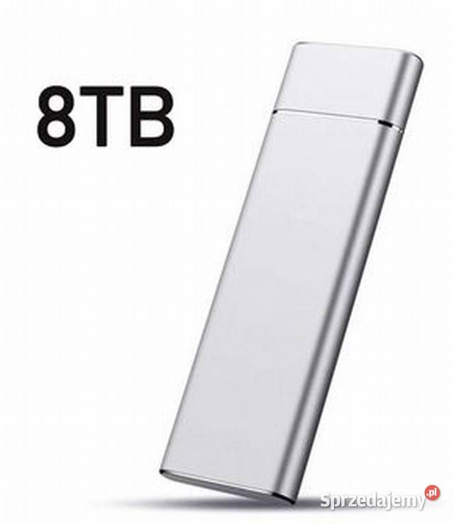 Dysk pendrive SSD 8TB USBC Pojemność 64GB+ Katowice