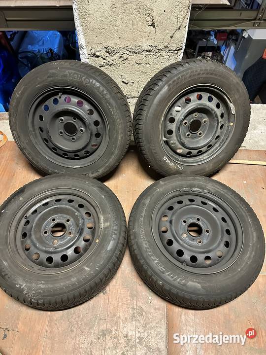 Felgi 5x1143 opony zimowe Yokohama 19565R15 Limanowa