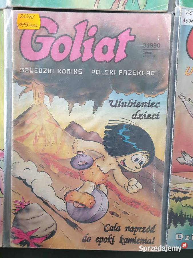 Goliat zestaw 9 komiksów wydawnictwo TMSemic Rok wydania 1991 Gdynia