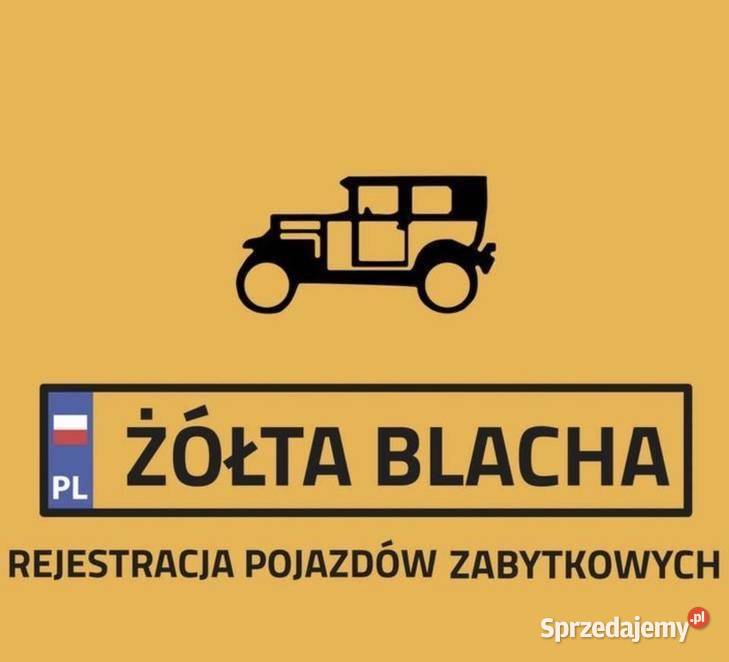 Rejestracja pojazdów zabytkowych na żółte Mysłowice