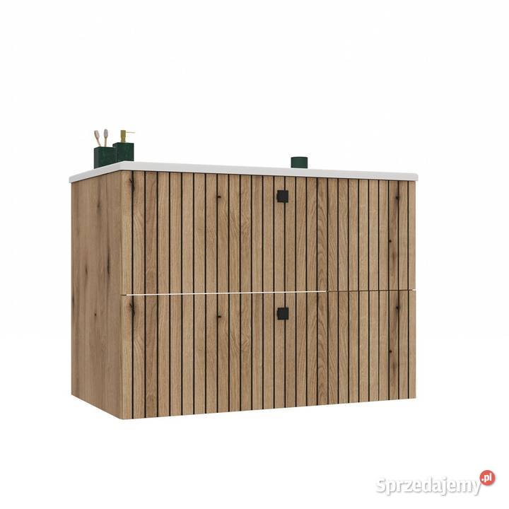 Szafka pod umywalkę TIGO 80 2S Dąb Evoque