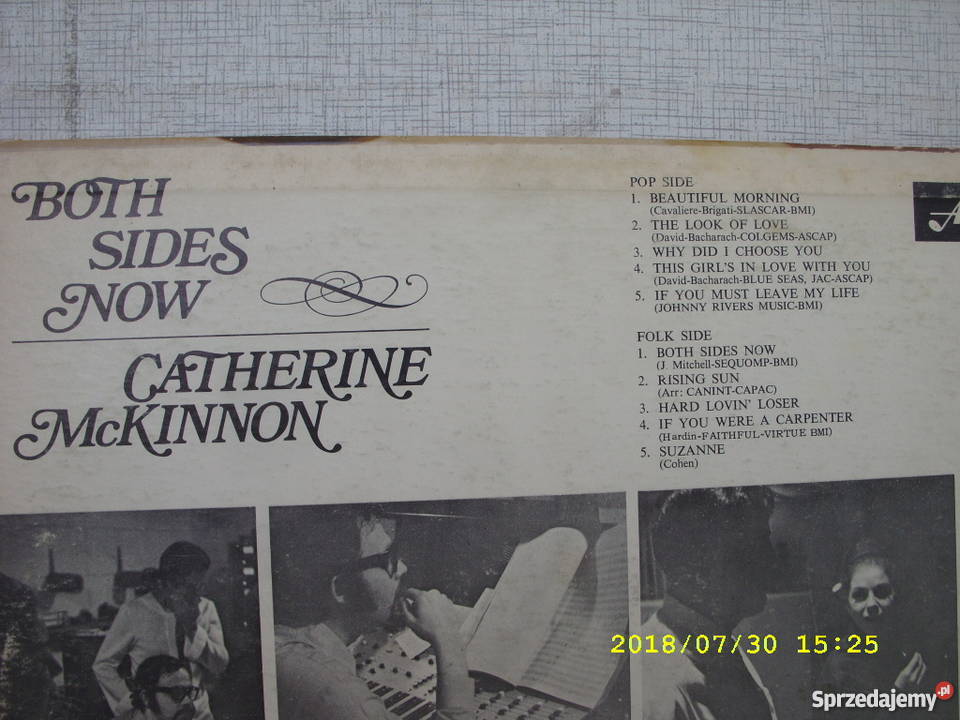 Pop LP CATHERINE MCKINNONBOTH SIDES CANADA dolnośląskie Wołów