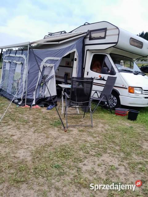 kamper Ford Transit 25 1989 rprzebieg 99750 Sienno