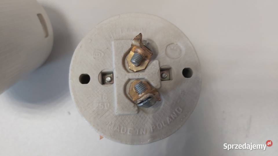 Oprawka E40 ceramiczna szara mazowieckie Wyszków
