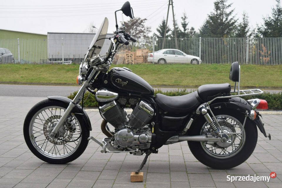 Yamaha XV customowy styl książka 2 ręka z DE A2