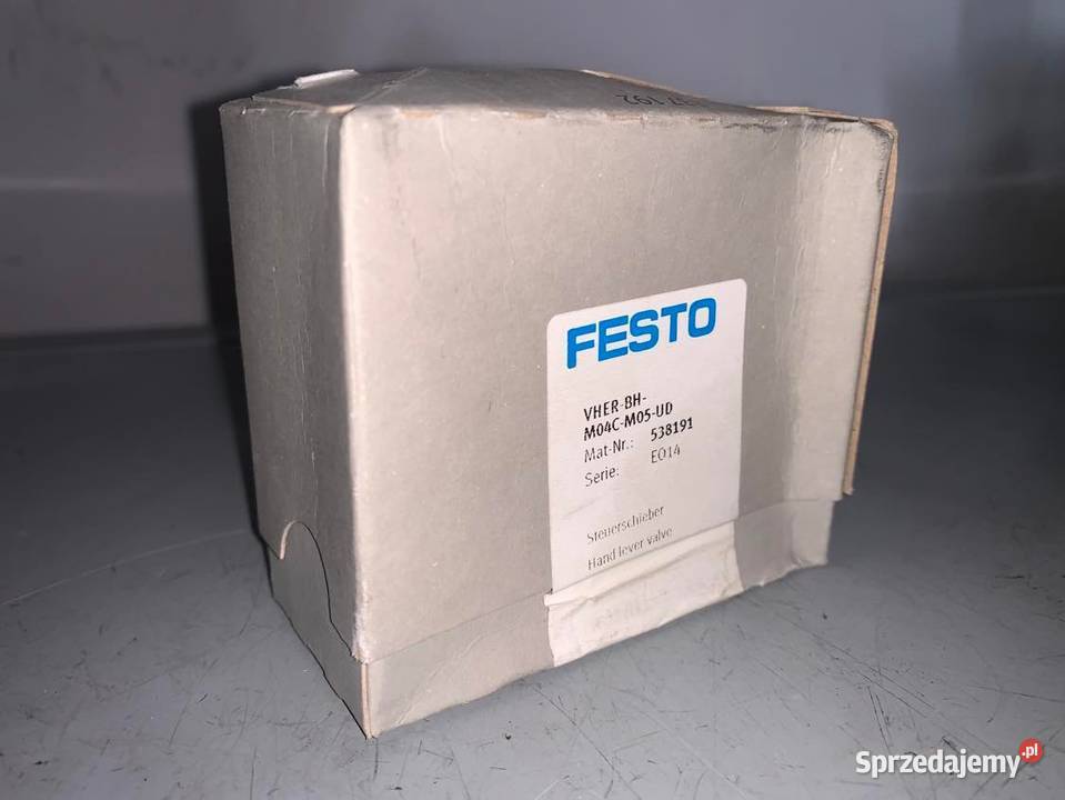 Festo VHERBHM04CM05UD 538191 Zawór dźwigniowy Pozostałe