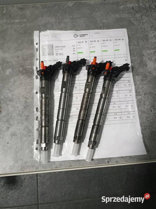 WTRYSKIWACZ BOSCH NA NOWYM ROZPYLACZU 0445116059 pomorskie Kartuzy