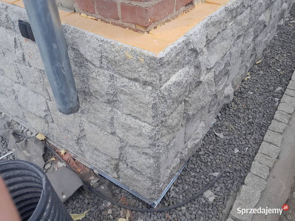 Kamień elewacyjny granit dolnośląskie Szklarska Poręba