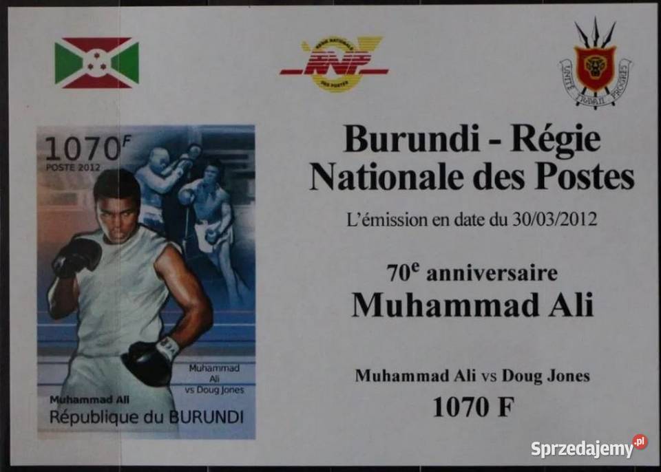 Burundi boks 5 bloków Oborniki