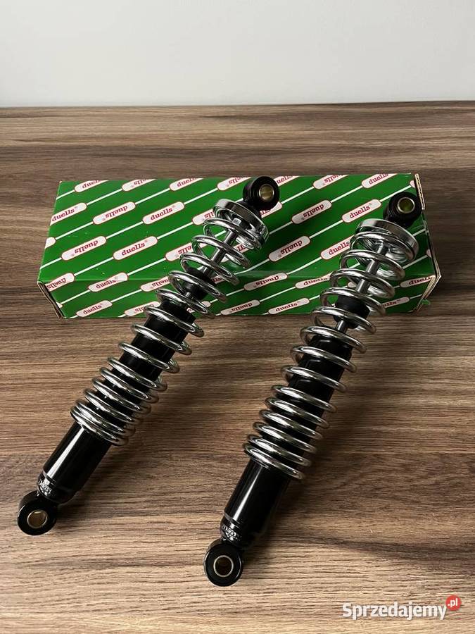 NOWE DUELLS amortyzatory tylnego zawieszenia WSK Zawieszenie Bielsko-Biała