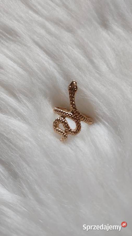 Pierścionek z wężem alternative goth witch Olkusz