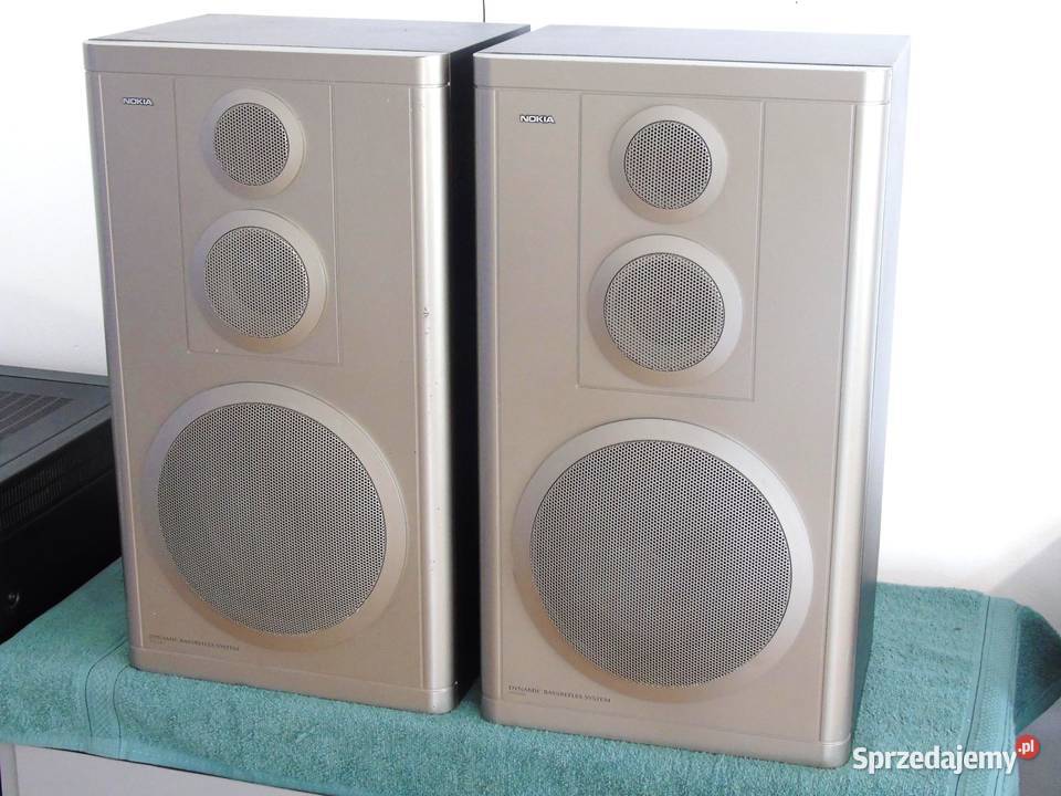 Świetne kolumny stereo Nokia 2x 100 wat DOSTAWA podkarpackie