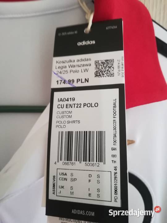 Koszulka Legia adidas polo Warszawa