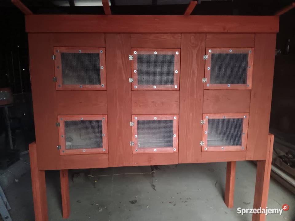 Klatki na króliki Nowe z deski 25 Dla gryzoni Krzeszowice