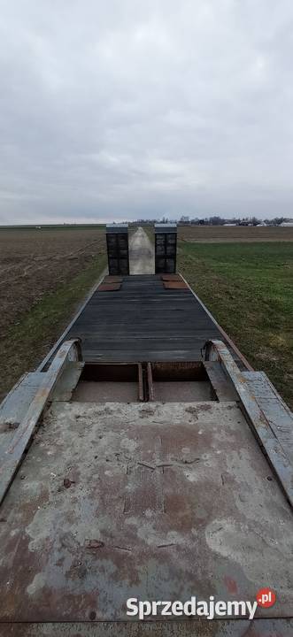 Laweta przyczepa niskopodwoziowa pom śrem Przyczepy rolnicze Zamch