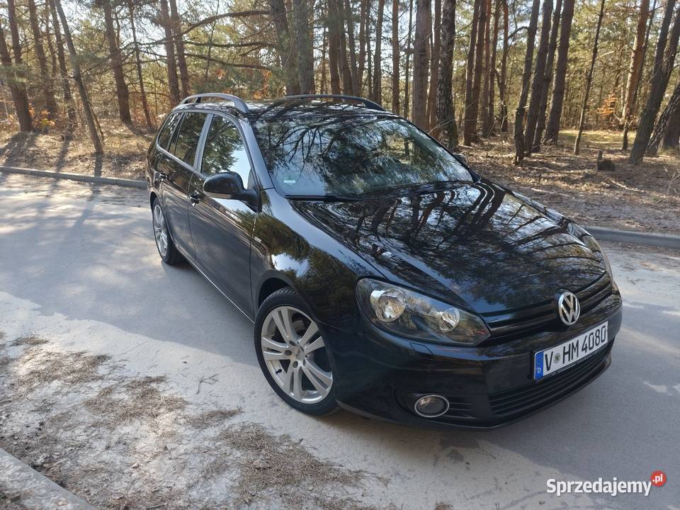 świeżo sprowadzony Golf VI z 2012 roku wersja Kombi Krasnobród
