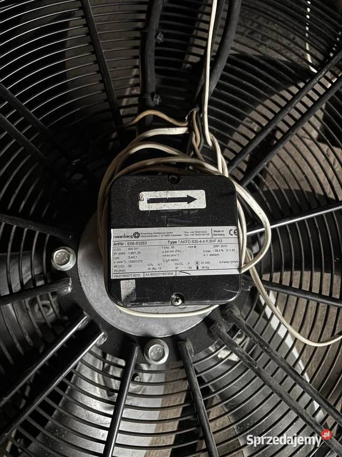 Sprzedam wentylatory Janówek Pierwszy