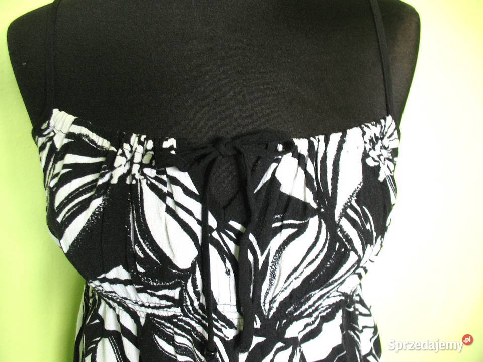 Bluzka top na ramiączka rozmiar 42 XL biust 100 mazowieckie Siedlce