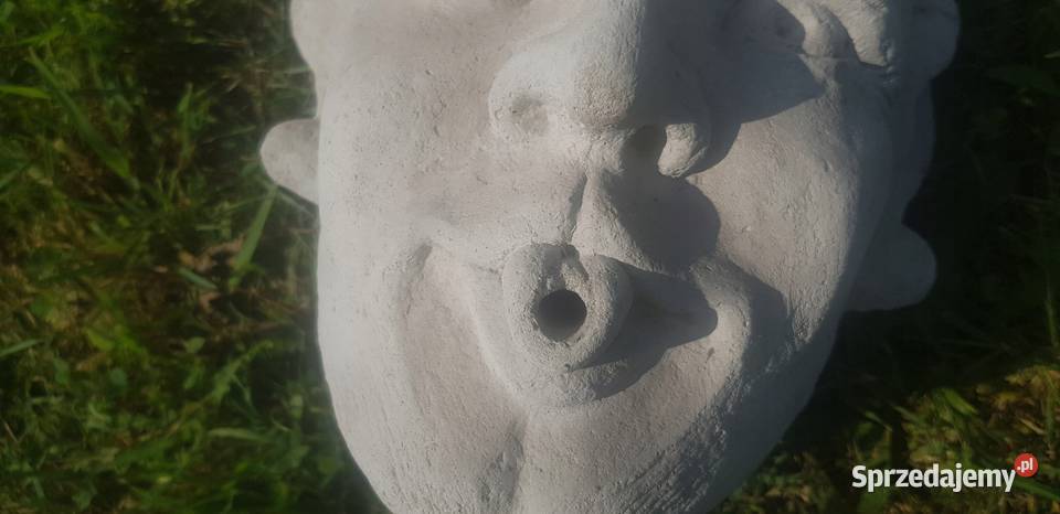 Figura fontanna skrzat gnom diabełek do ogrodu Rzeźby i figury świętokrzyskie Morawica