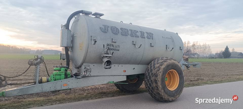 Wóz asenizacyjny beczkowóz Joskin Meprozet Pomot Czyżew